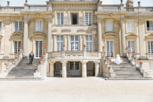 Photo d'un mariage dans un château dans l'Oise