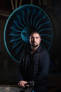 Portrait professionnel réalisé en entreprise en Ile de France