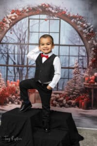 Un petit beau goss au Studio Tony Rapiteau pour les minis séances de noël