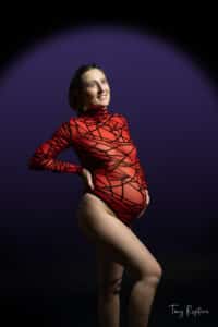 Des sourires naturels pour cette future maman