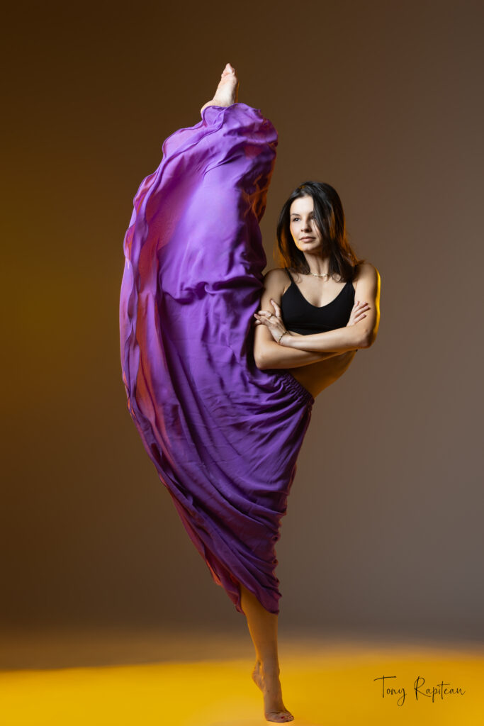 Photo d'une danseuse au Studio Tony Rapiteau
